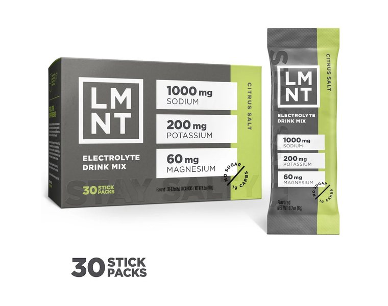 LMNT Zero-Sugar Electrolyte Drink Mix